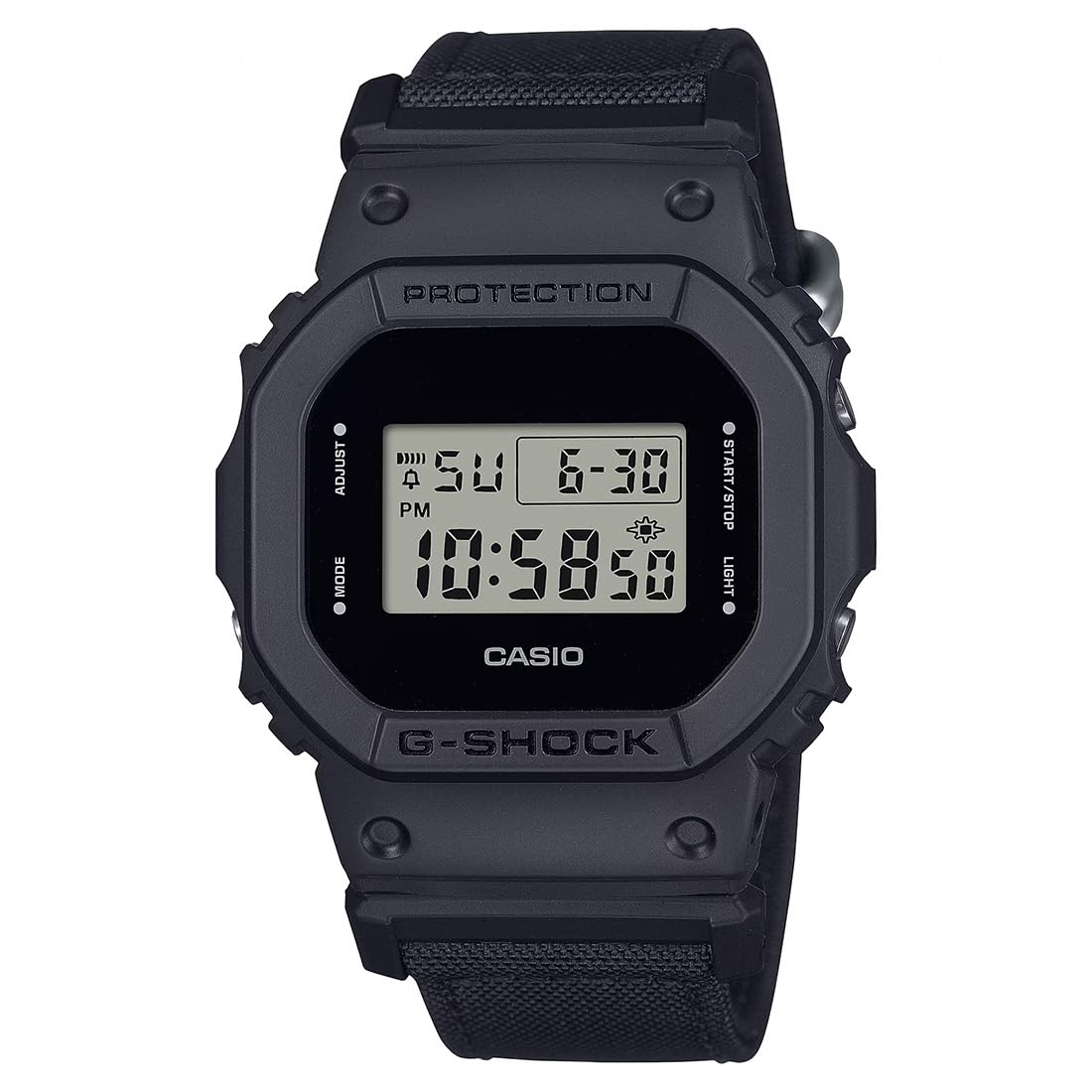 Casio G-Shock DW-5600BCE-1DR Digital Dial Black Cordura Nylon Band Mens Watch Shock and 200M Water Resistant G1512 (B0CY23PZ6Y) Amazon Price History, Amazon Price Tracker