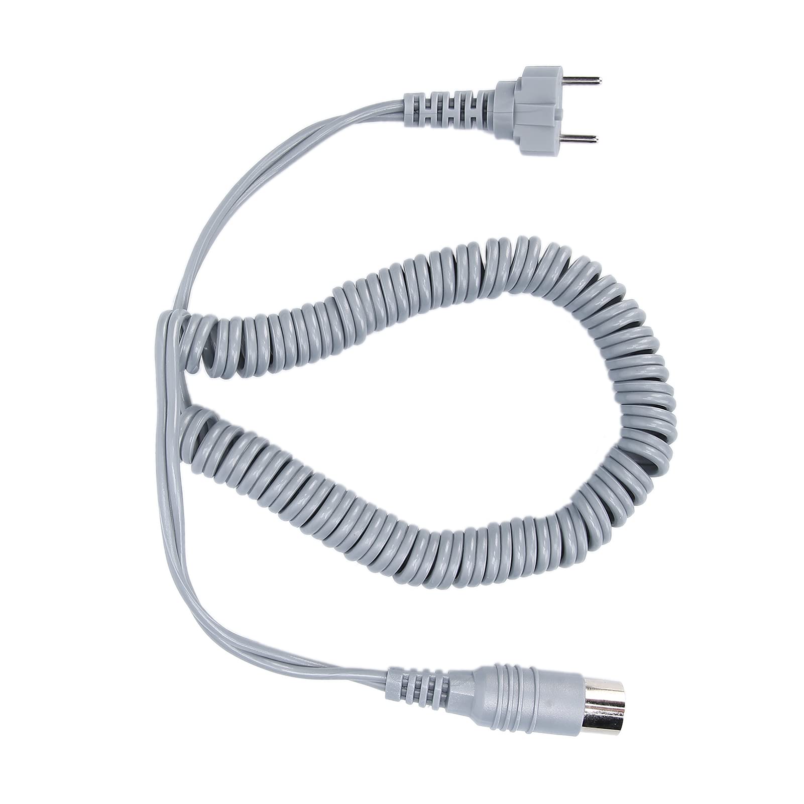 Generic Cable Eléctrico para Taladro de Uñas, Cable de Alimentación Duradero de Alta Calidad para Accesorios de Máquinas de Manicura, Tamaño Elástico de 5,9 Pies de Largo, Adecuado para Cualquier