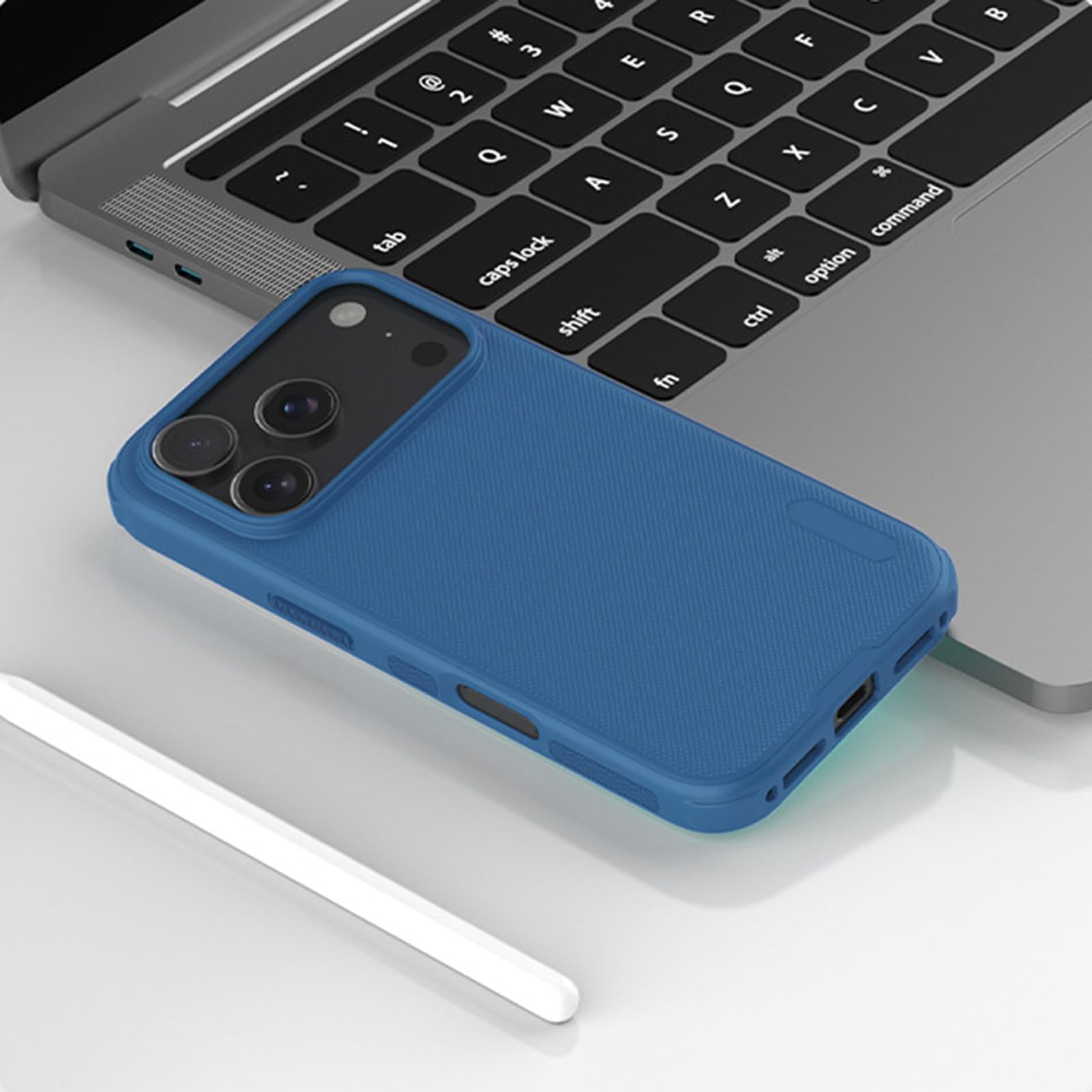 Magnetisch Hülle für iPhone 17 Pro Max/17 Pro/17 Air/17, Dünne Leichte Gefrostet rutschfest Schutzhülle Drahtlose Aufladung Handyhülle,Schwarz,17 Pro