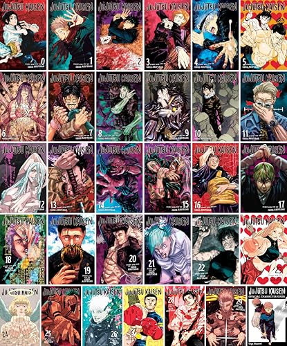 Jujutsu Kaisen Complete Collection (31 Books) Manga Series Set (Vol. 0-29 + Guide)