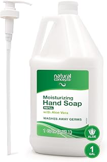| Moisturizing Hand soap with Aloe Vera | 1 gallon (128 oz), refill