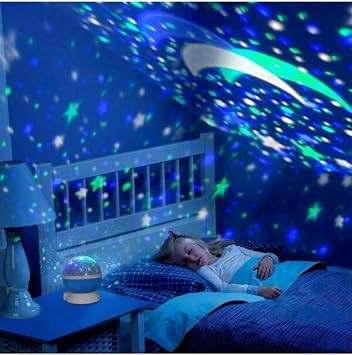 Mobee Rotating Star Master Colorful Starry Sky Projection Night Light