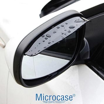 Microcase 2'li Araba Yan Ayna Koruması Yağmur Kar Rüzgar Koruyucu- AL4164