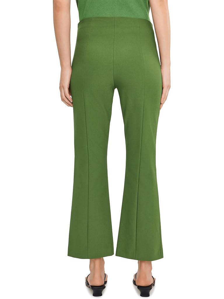 Gray Vince Niki Mid-Rise Crop Flare Pants