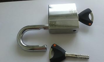 Abloy Protec2 PL 340/25 Steel Padlock/with 2 Keys and Keycode Card