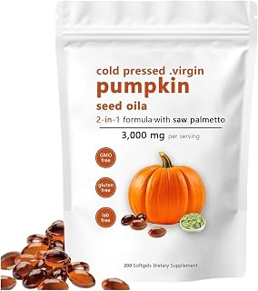 Pumpkin Seed Oil 200 Softgels