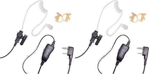 Miniatura 9 de BTECH QHM22 - Micrófono de altavoz IP54 resistente a la intemperie, micrófono de hombro de grado comercial premium para BAOFENG (UV-5R BF-F8HP)