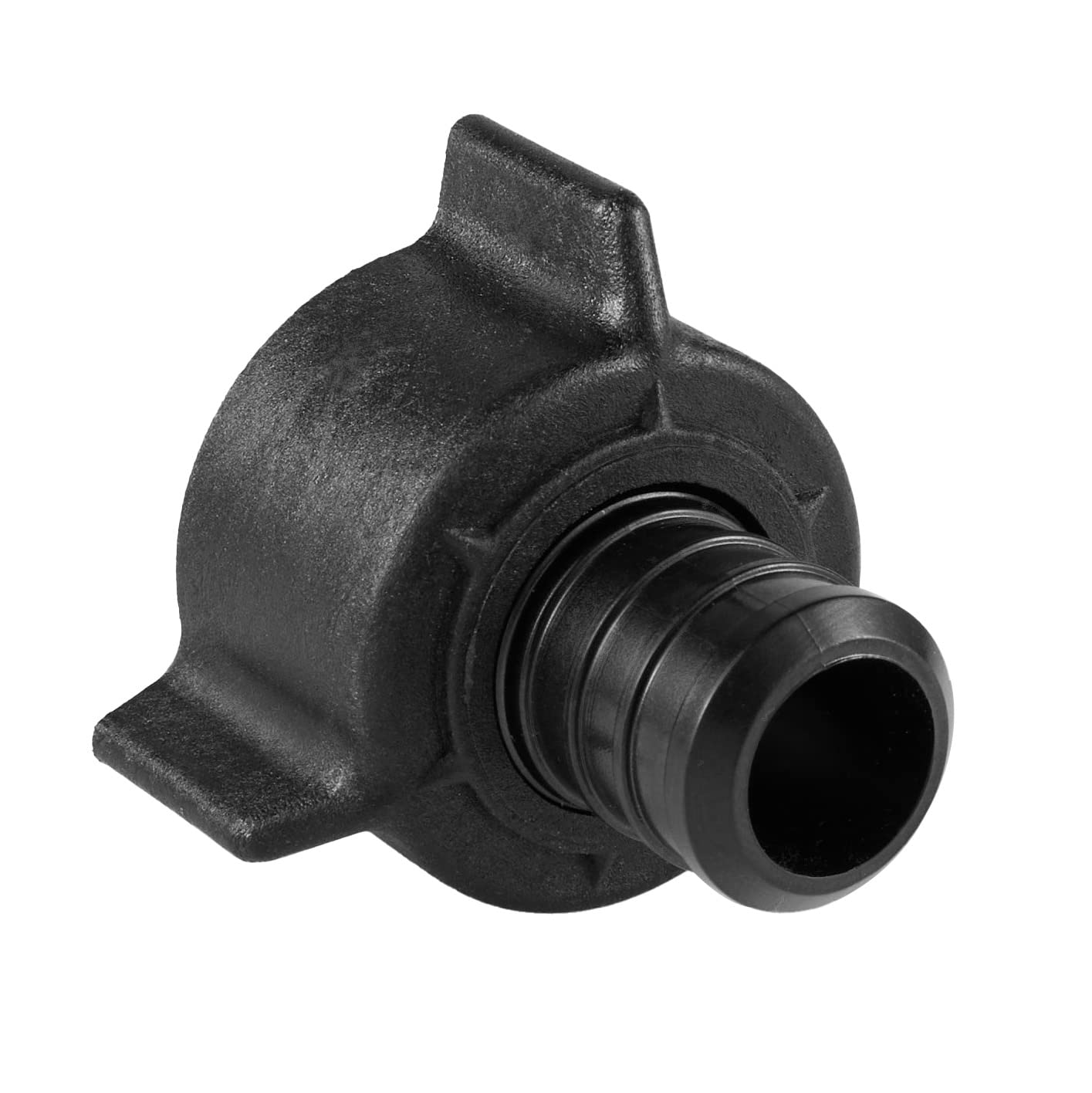 Paquete de 10 adaptadores giratorios EFIELD Poly PPSU para engarzado de púas Pex de 1/2 pulgadas x 1/2 pulgadas, sin plomo (1/2 pulgadas x 1/2 pulgadas)