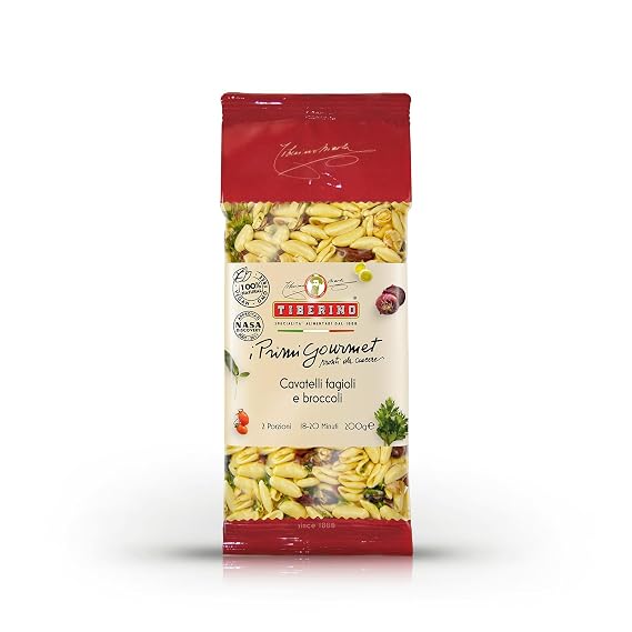 Tiberino's Real Italian Meals - Cavatelli pasta with beans and broccoli 7 oz