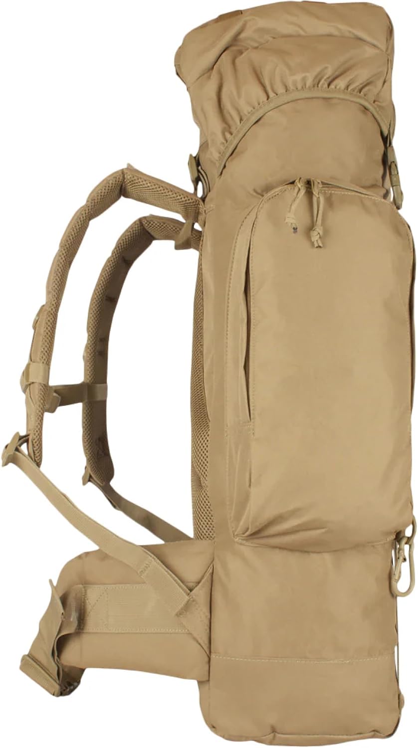 Fox Outdoor Products Rio Grande Pack - Backpack with Rain Fly, Carabiner Clips, Compression Straps & Hydration Sleeve