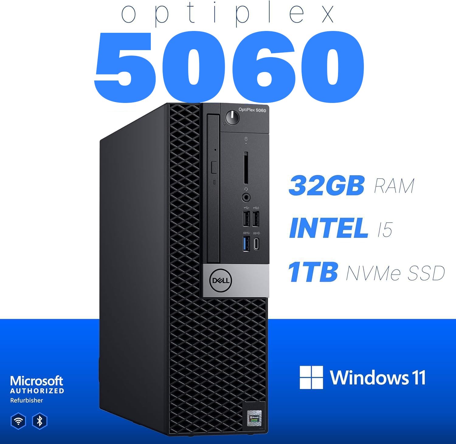 Amazon.com: Dell Workstation 5060 PC Computer, Intel i5-8500