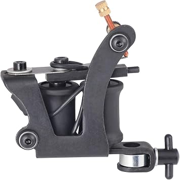 Professional Coil Tattoo Machine Set, 2pcs, Secant Line And Fog, Suitable For Beginners, Black, Not Water Resistant, Adult