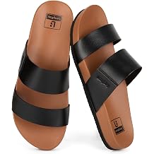 LongBay Womens Slide Sandals Comfortable Arch Support Non Slip Summer Flat Sandals for Beach Vacation Daily Walking