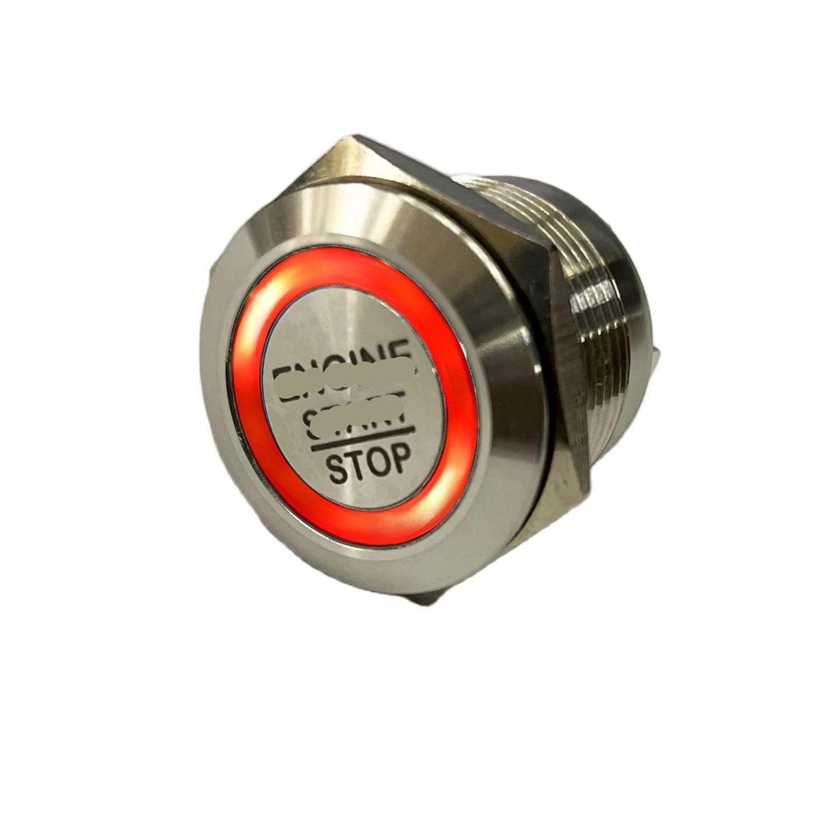 Interruptor pulsador de 25mm para evitar pulsaciones accidentales en paneles