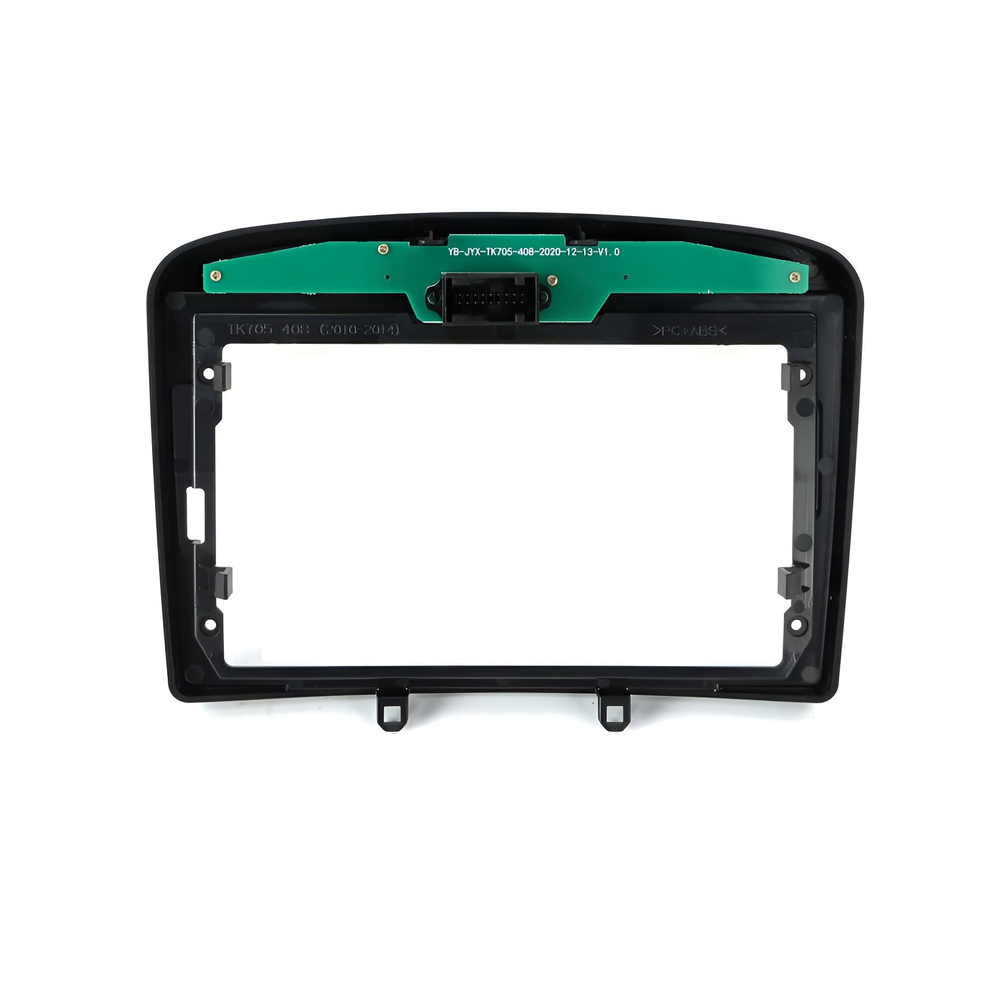 sound-way Kit Montaje Autoradio, Marco 9 Pulgadas Radio para Coche, Adaptador Compatible con Peugeot 308 2007-2013 / Peugeot 408 2011-2020