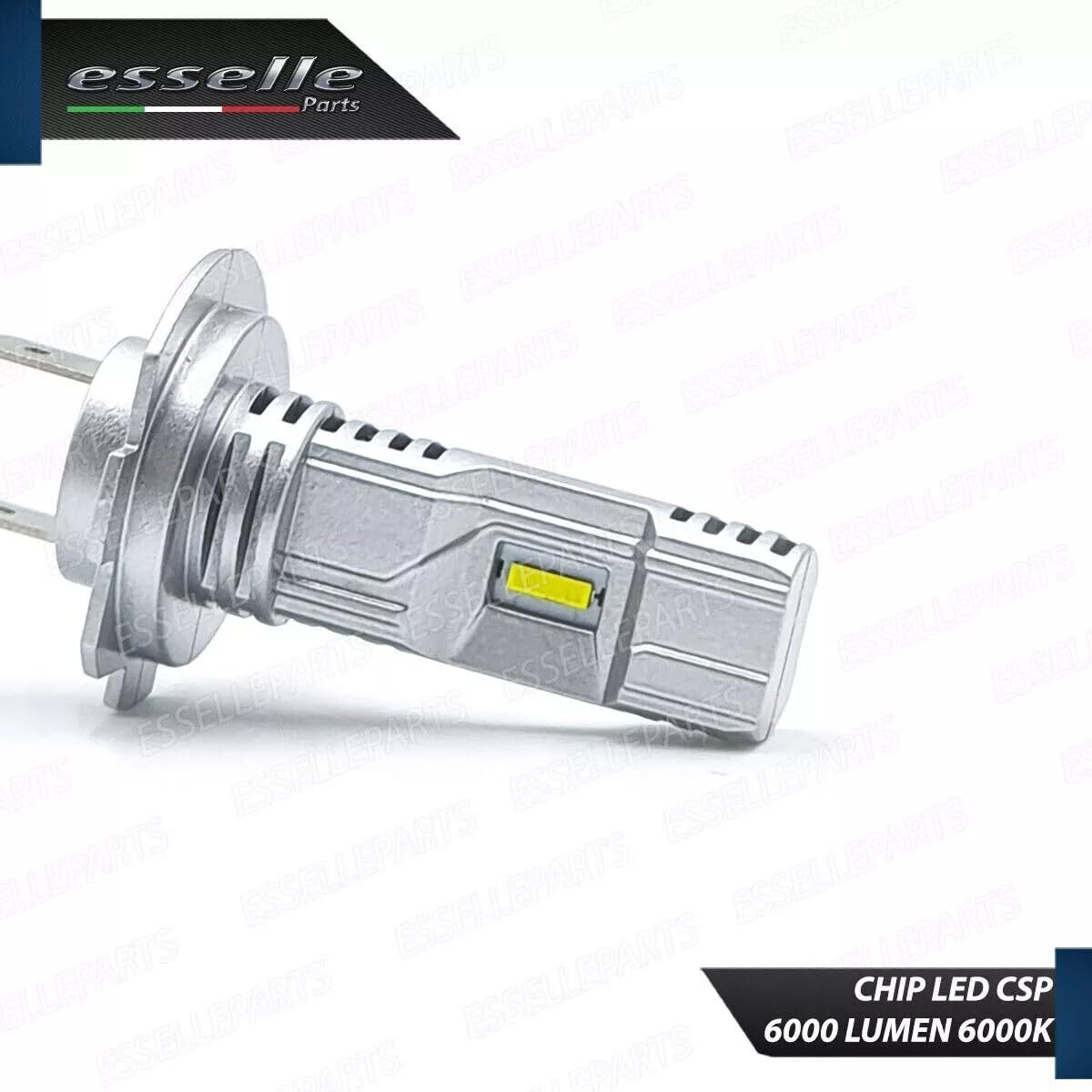 Kit Full LED H7 All in one 6000 Lumen 6000K Bianco Ghiaccio Canbus Plug & Play per Fari Anabbaglianti, Abbaglianti, Luci di Svolta, Fendinebbia Auto e Moto