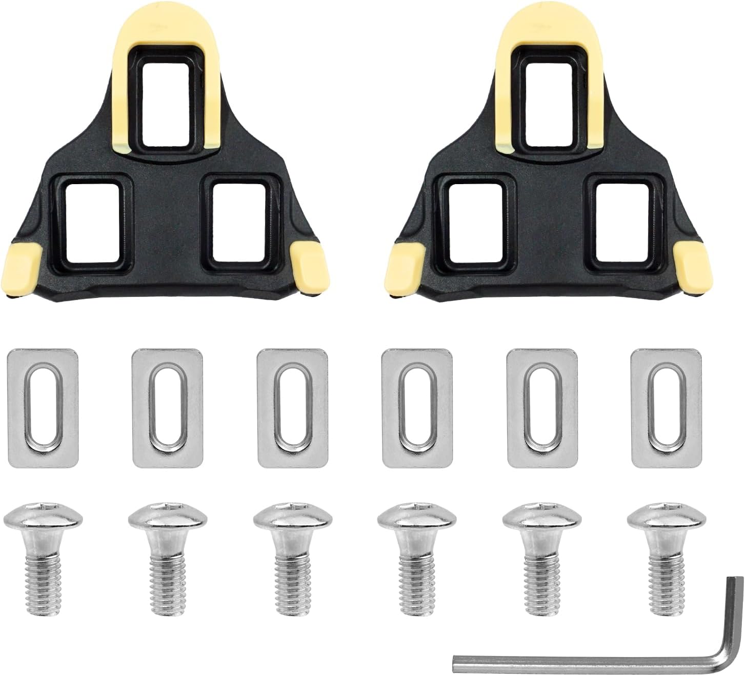 2pcs SPD Cleats for Cycling Shoes Cleats Set Compatible with Shimano SPD-SL Lightweight Durable Easy Installation Durable High-Performance Pedal Cleats, for Indoor Cycling and MTB Road Bike 2pcs SPD Cleats for Cycling Shoes Cleats Set Compatible with Shimano SPD-SL Lightweight Durable Easy Installation Durable High-Performance Pedal Cleats, for Indoor Cycling and MTB Road Bike