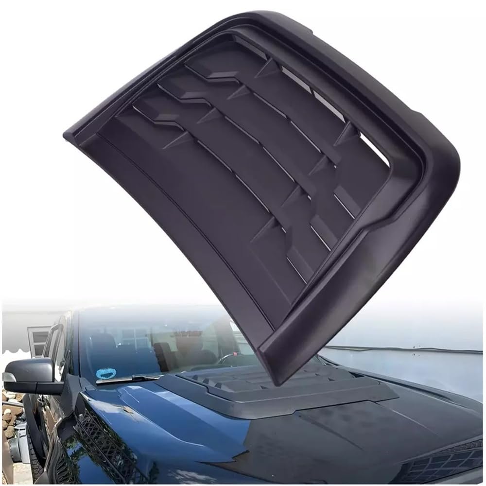 Car Air Flow Hood Scoop Bonnet Vent for XEV 9e 2025 Year Onwards Models of Mahi-ndra Car Decorative Air Flow Intake Trim Cover for All Cars (Black)