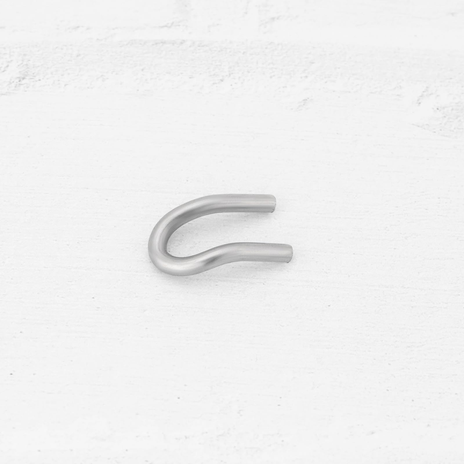 LT Easiyl 8pcs Linguette A Gancio A Molla in Acciaio Inossidabile 304 per Silenziatori di Scarico per Motociclette Ganci A U di Ricambio per Saldatura Linguette Ad Anello (2,2x1,3 Cm)