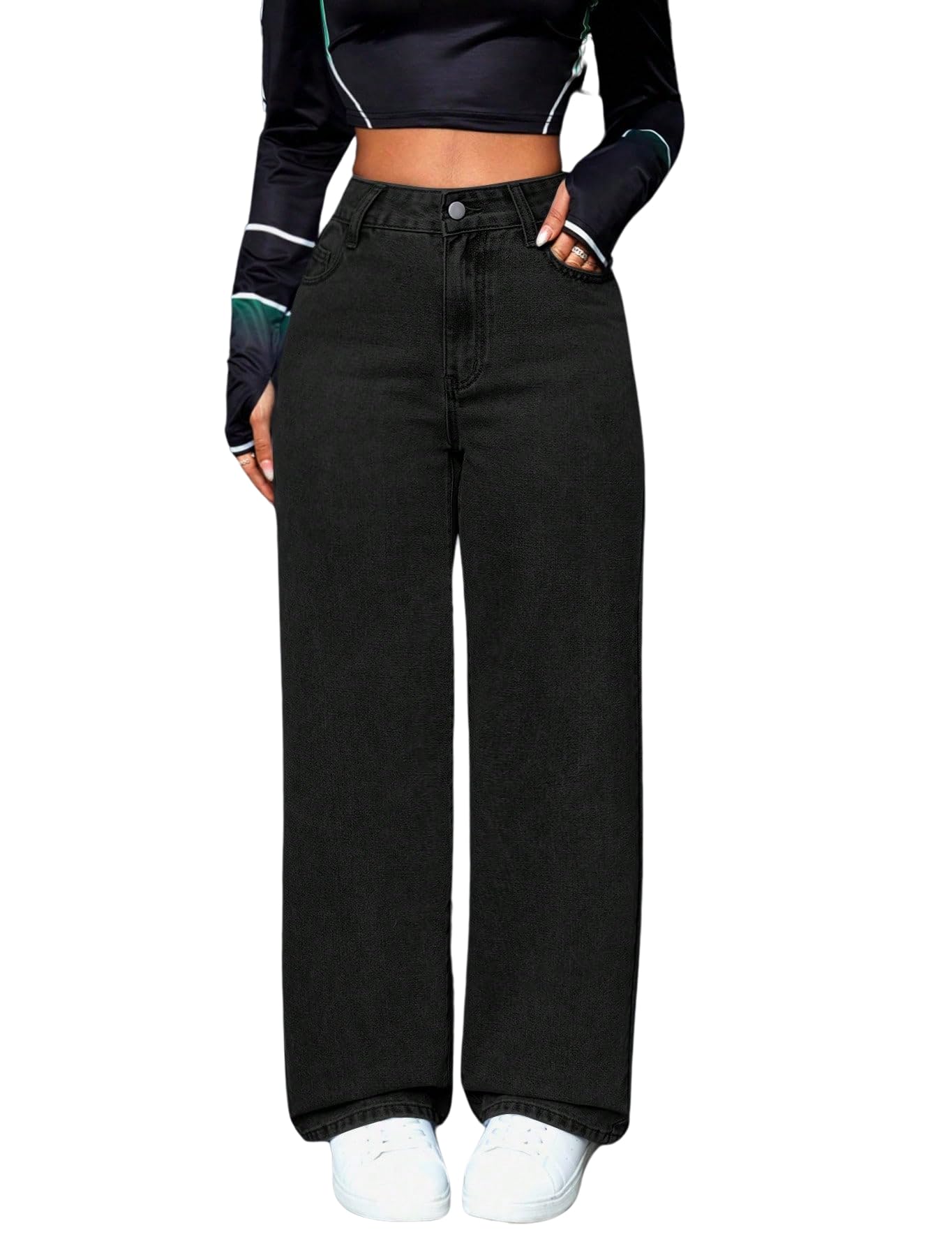 glossia Women Baggy Jeans || Women Jeans Pant || Baggy Jean's for Women's High Waist || Straight Jean's for Women's || Ladies Jean,s for Woman || Loose Jean,s for Woman Stylish (B0DR93L6ZM)-picture-15