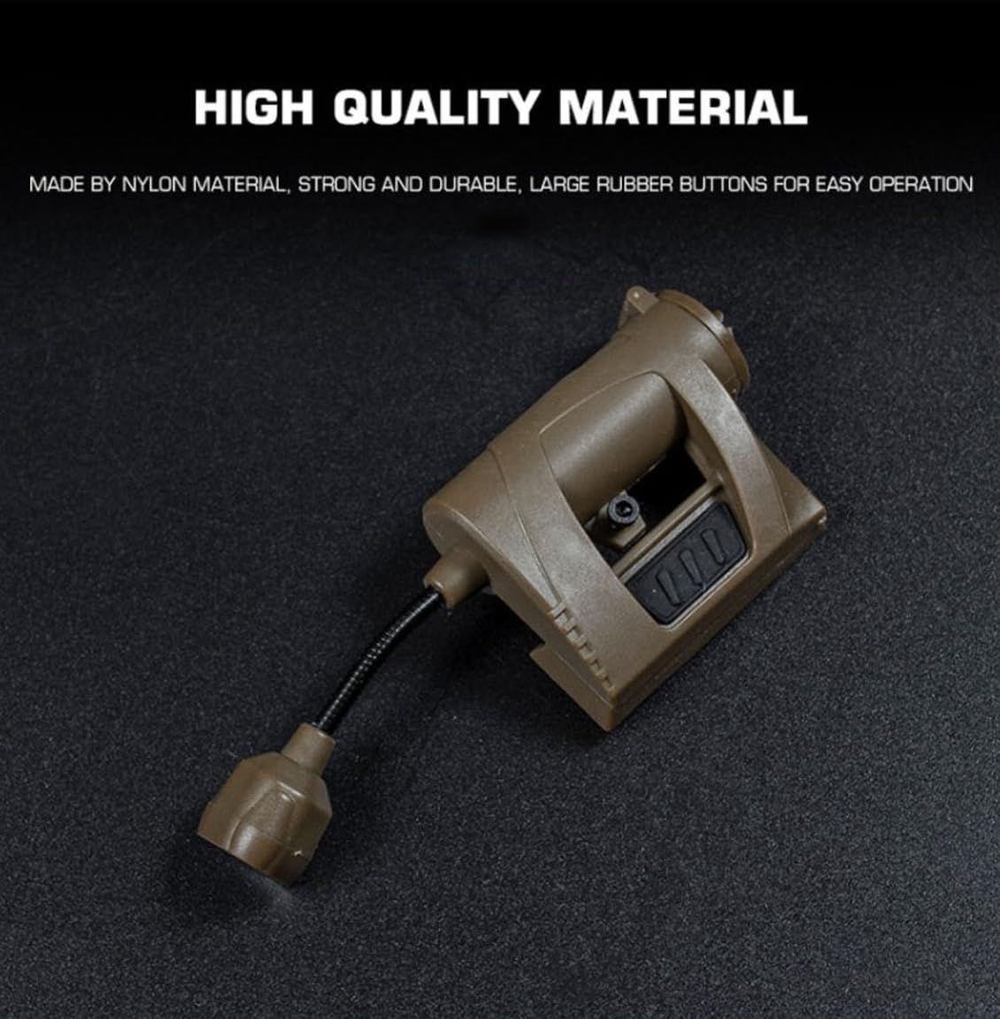 ACEXIER Taktischer Helm Lichtladung Mpls 4 Umwandlungsmodi Airsoft-Helmlampe Energiesparende Jagd Militär Fast Helm Taschenlampe
