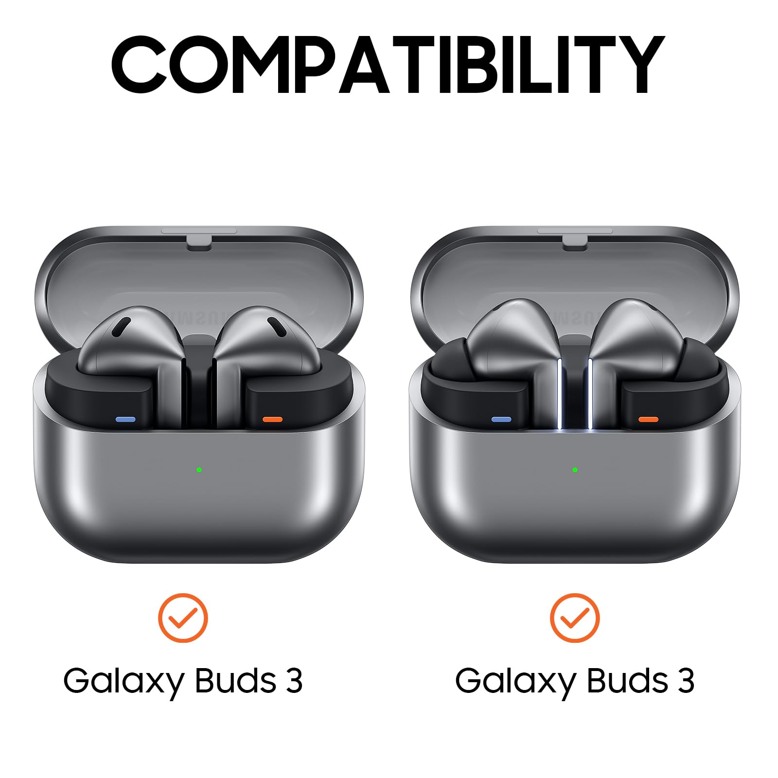 Amazon | NIUTRENDZ 透明保護ケース Samsung Galaxy Buds 3 & Galaxy