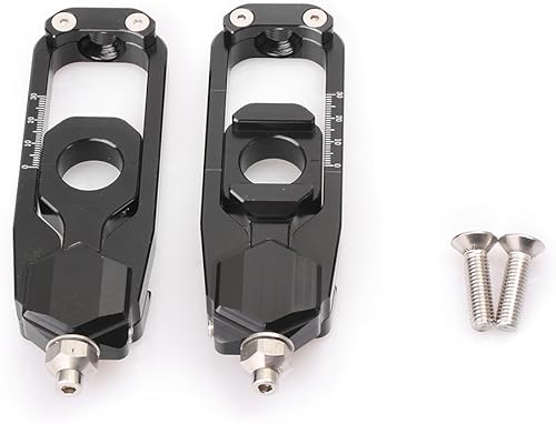 GZYF Tensor de cadena del eje trasero Catena con carrete para Yamaha MT-09/FZ-09 2013-2016, negro