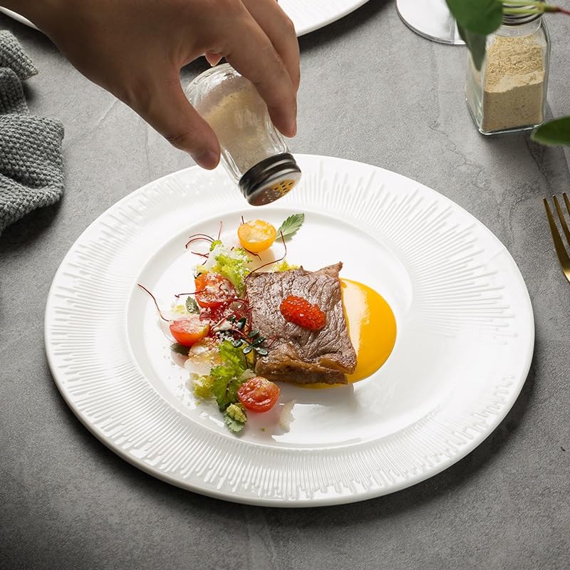 Platos de Cena Vajilla Sencilla for restaurantes: Platos de cerámica for Platos de Carne al Estilo Occidental Platos de Pasta(S)