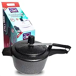 Panela de Pressão Craquelada com Valvula de Segurança de Silicone Bon Chef 2,5 litros