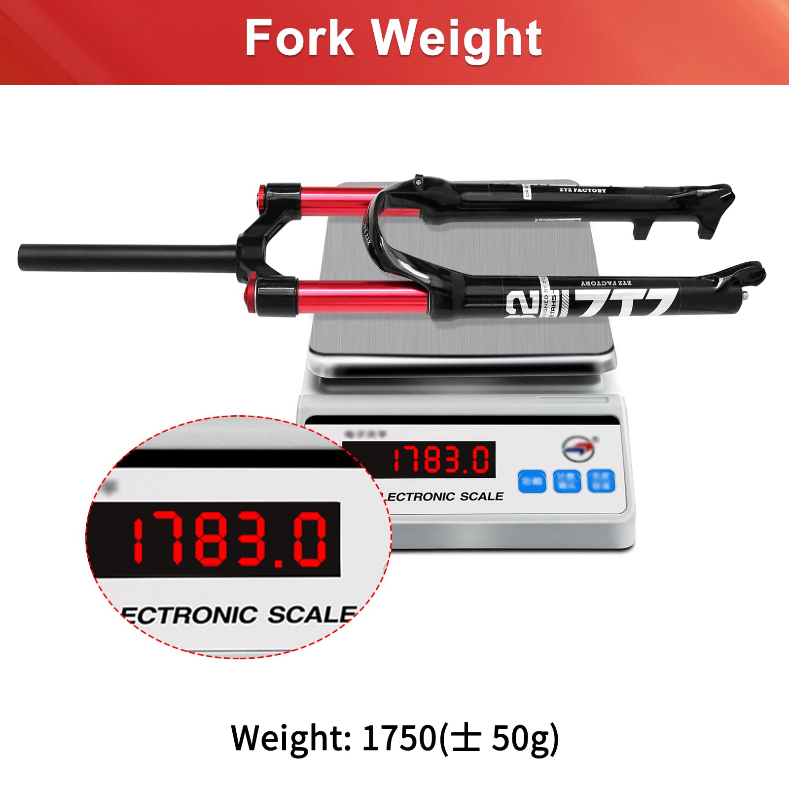 ZTZ Mountain Front Fork 26 inch 27.5 inch 29 inch Doppia Camera d'Aria Forcella della Bicicletta Ammortizzatore Forcella Anteriore Forcella Aria Forcella