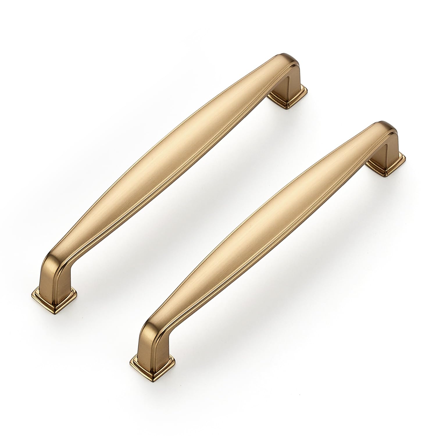 Photo 1 of Ravinte 30 Pack Solid 5 Inch Cabinet Handles Champagne Bronze Pulls for Kitchen Drawers and Cabinets - Hardware for Cupboards