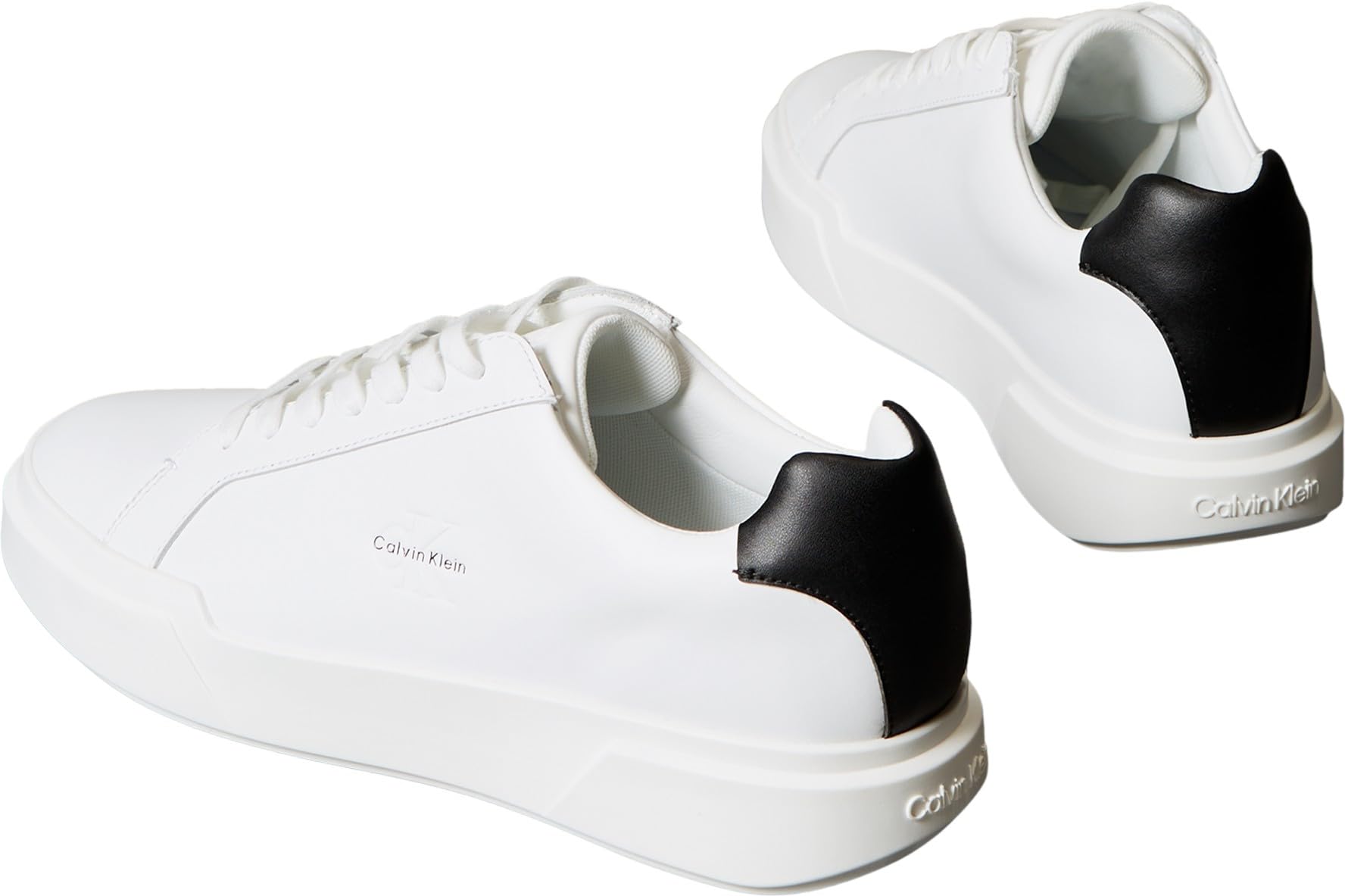 Calvin Klein Herren Cupsole Sneaker Chunky Laceup aus Leder