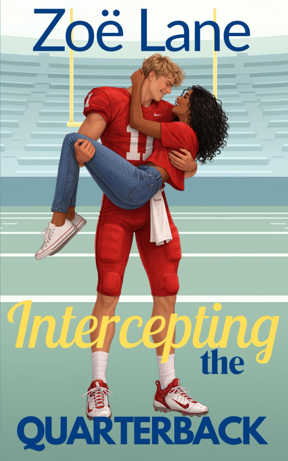Intercepting the Quarterback: An Enemies to Lovers Sports Romance (The Richmond Rhinos Rookies)