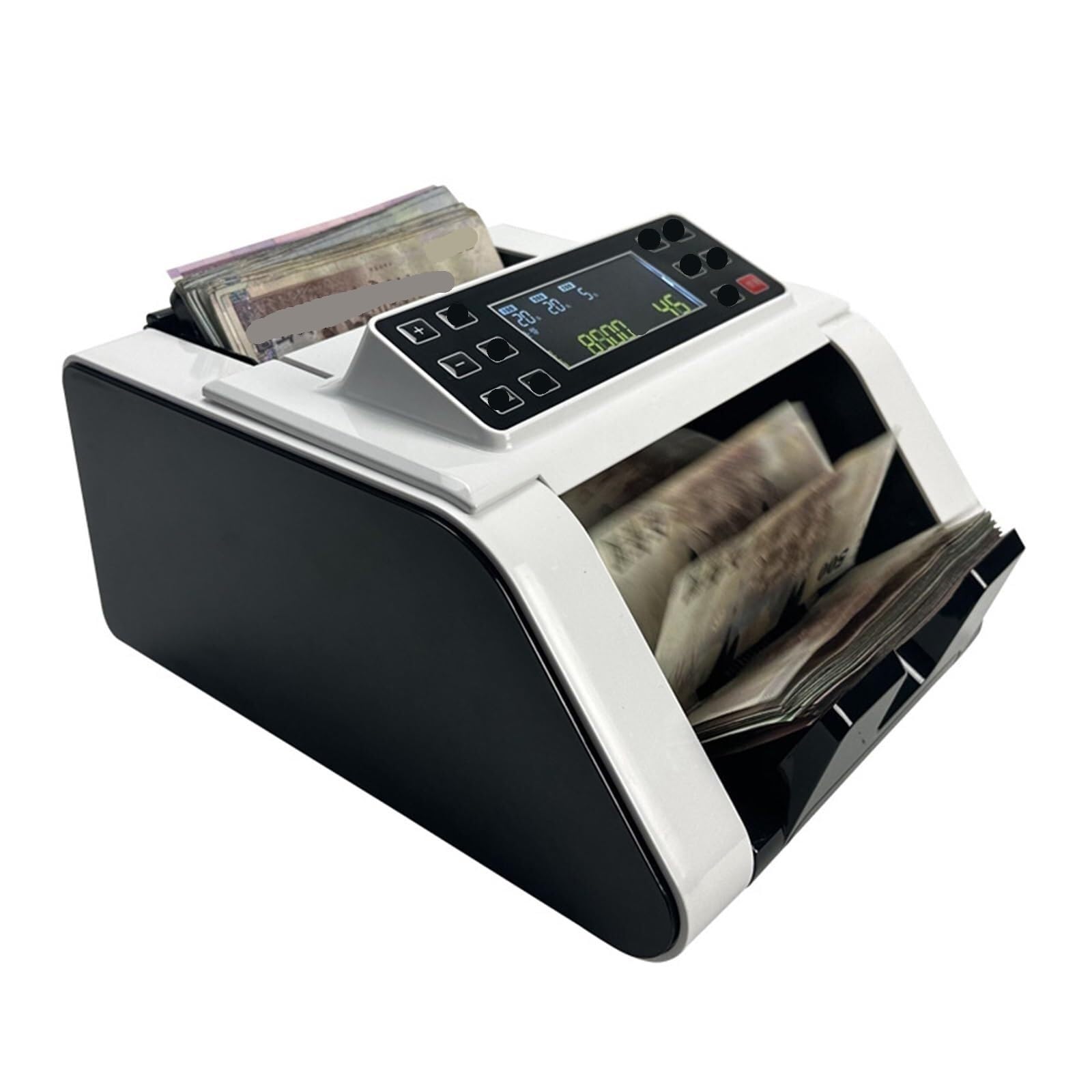 Caja registradora Máquina Contadora De Billetes con Detector Caja Registradora | Importe Total, Denominación, Clasificación, Fuerte Compatibilidad
