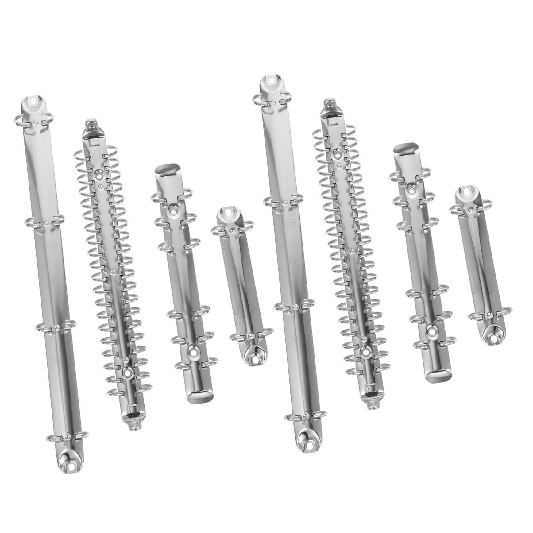 Mécanismes de reliure en métal durable pour organiseur de bureau et papeterie haut de gamme