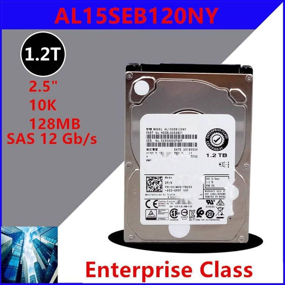 HDD do dysku twardego 1,2 TB 2,5 cala SAS 128 MB 10K do wewnętrznego dysku twardego do dysku twardego klasy korporacyjnej dla 001M0D 01M0D AL15SEB120NY