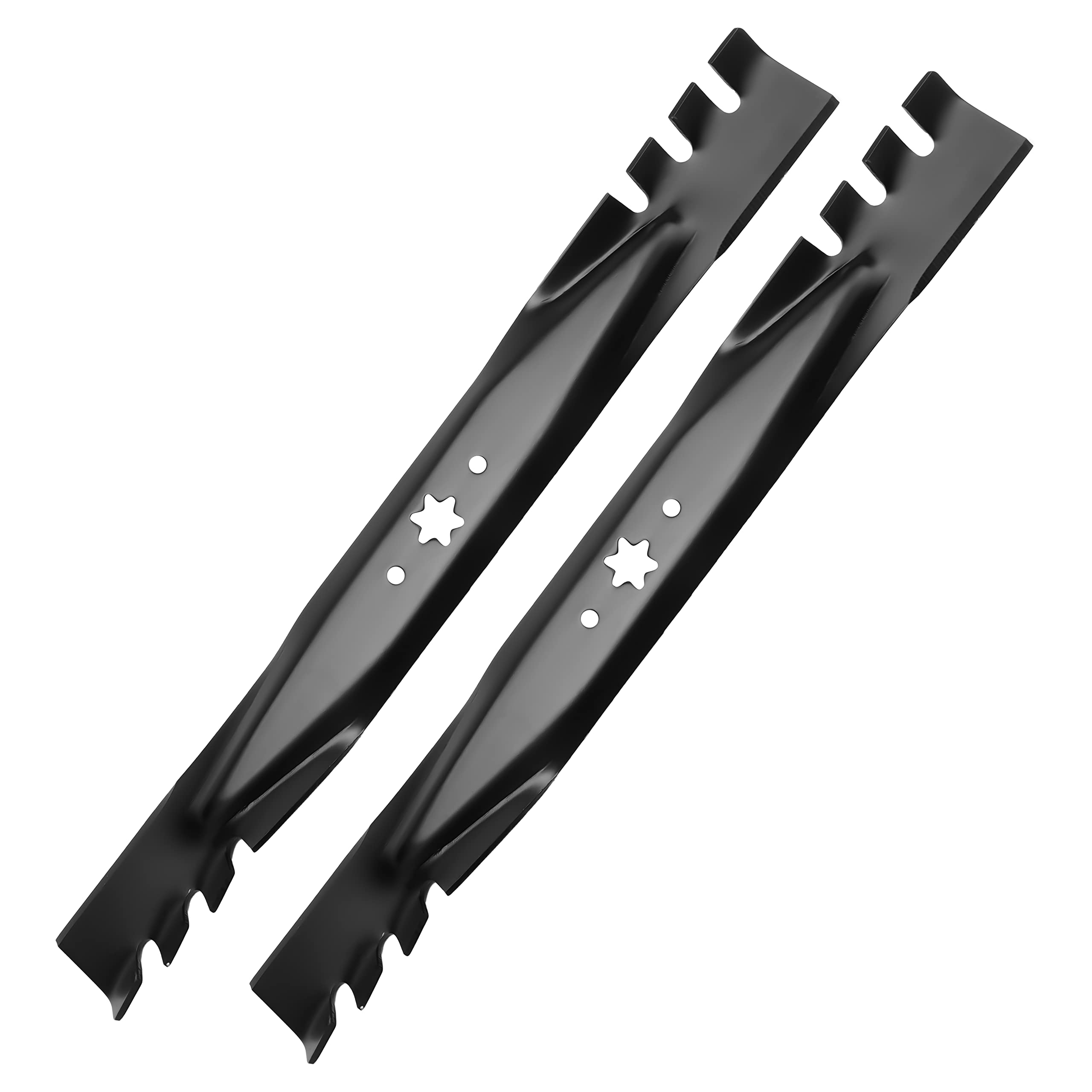 AEagle Mower Toothed Blade for Cub Cadet MTD Troy Bilt 942-04308-X LTX1040 RZT-L42 Mustang XP 42-inch Deck LTX1040 T3000 T8000 Huskee LT4200 Columbia CLT42G