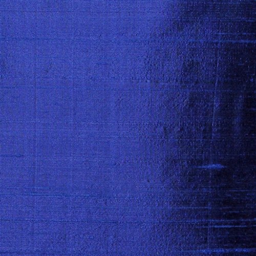 Sankara 100% Natural Dupioni Fine Silk Decorative Throw Pillow with Insert Included, Ink Blue, 20 X 20 (12+ Colors)