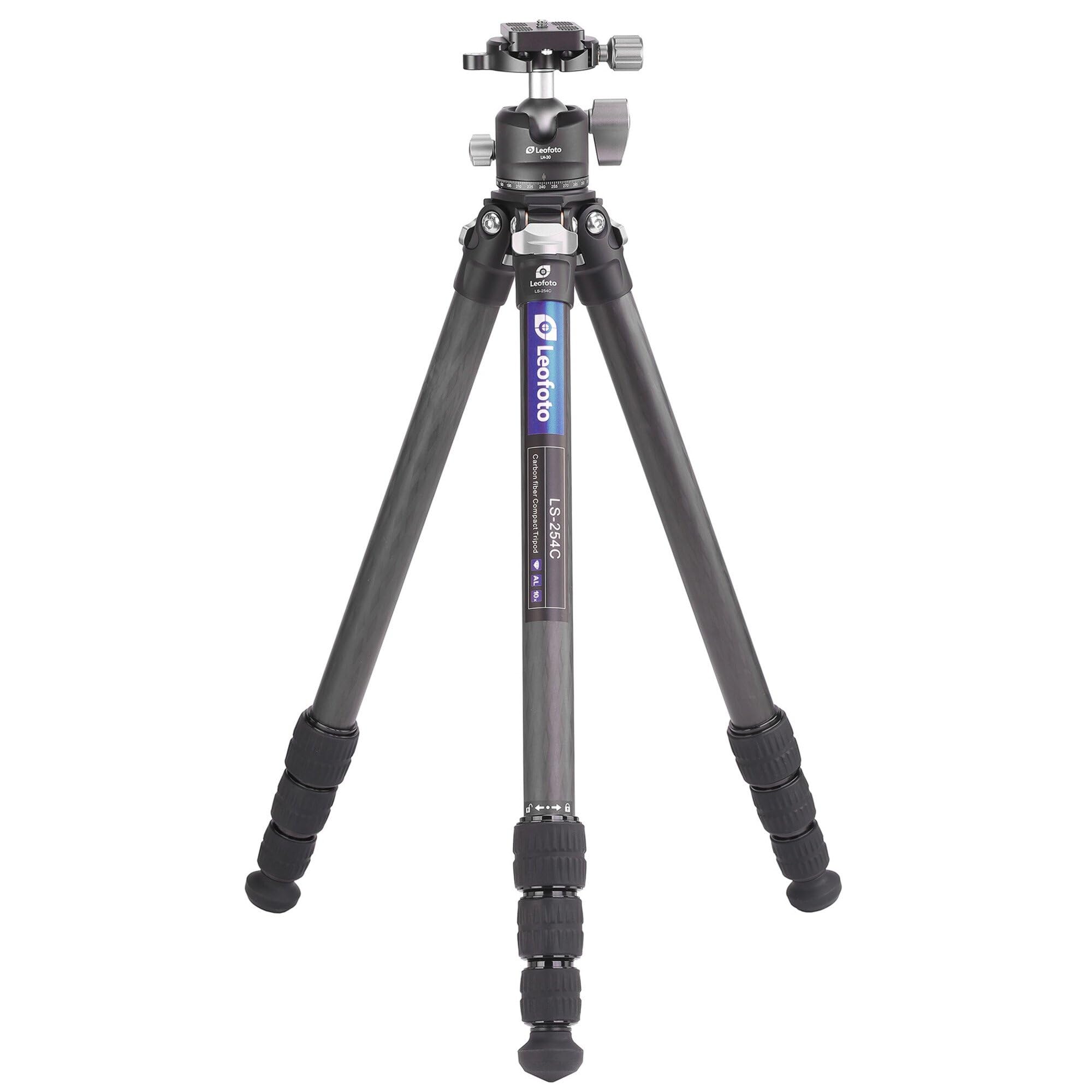 Amazon | leofoto LS-254C + LH30 (センターポール付き) | leofoto | 三脚