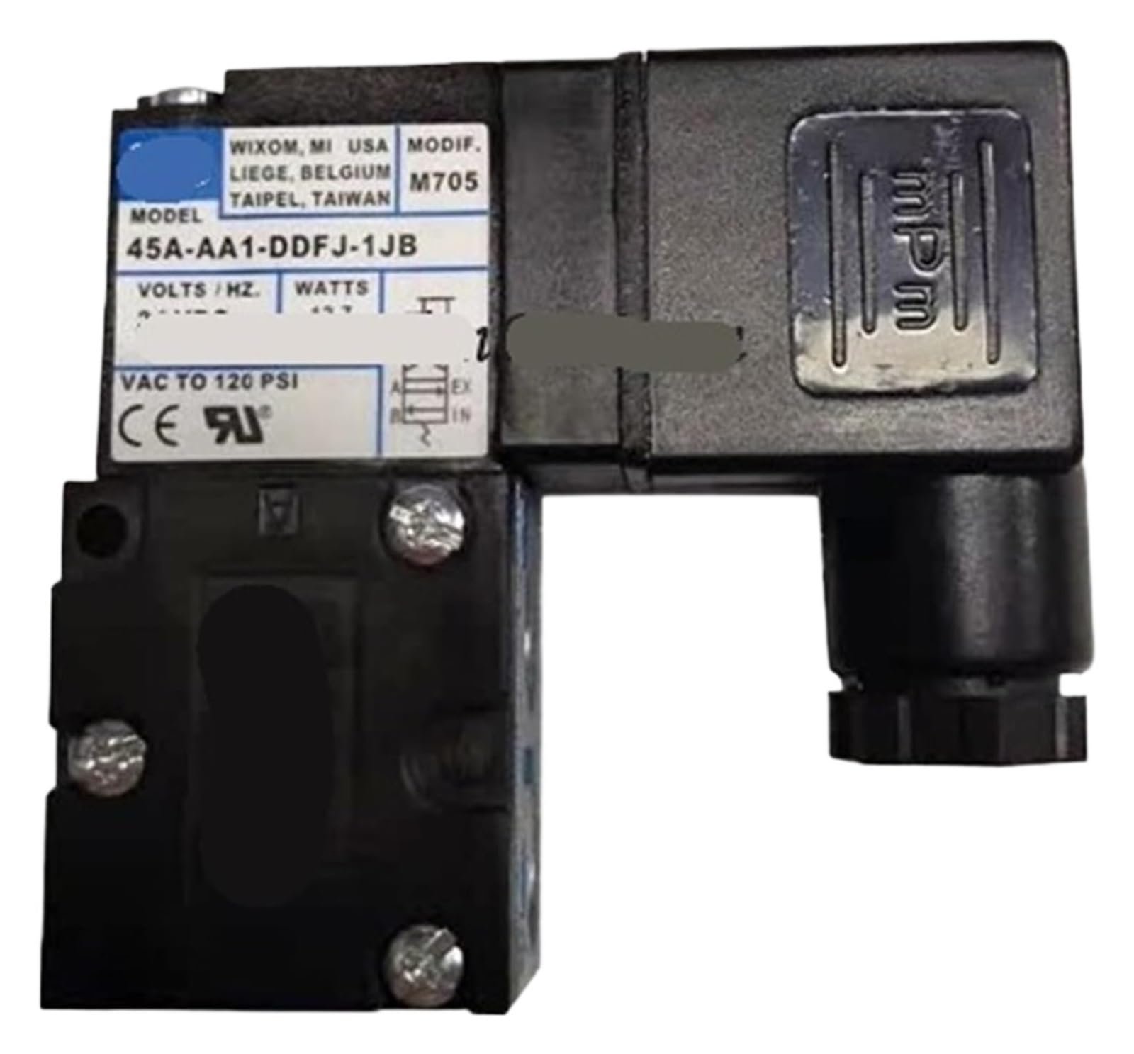 ELZNSQQK Solenoid valve 45A-AA1-DDFJ-1JM 45A-AC1-DDFA-1BA 45A-AC1-DDFJ-1KA(45A-BC1-DEFJ-1JM)