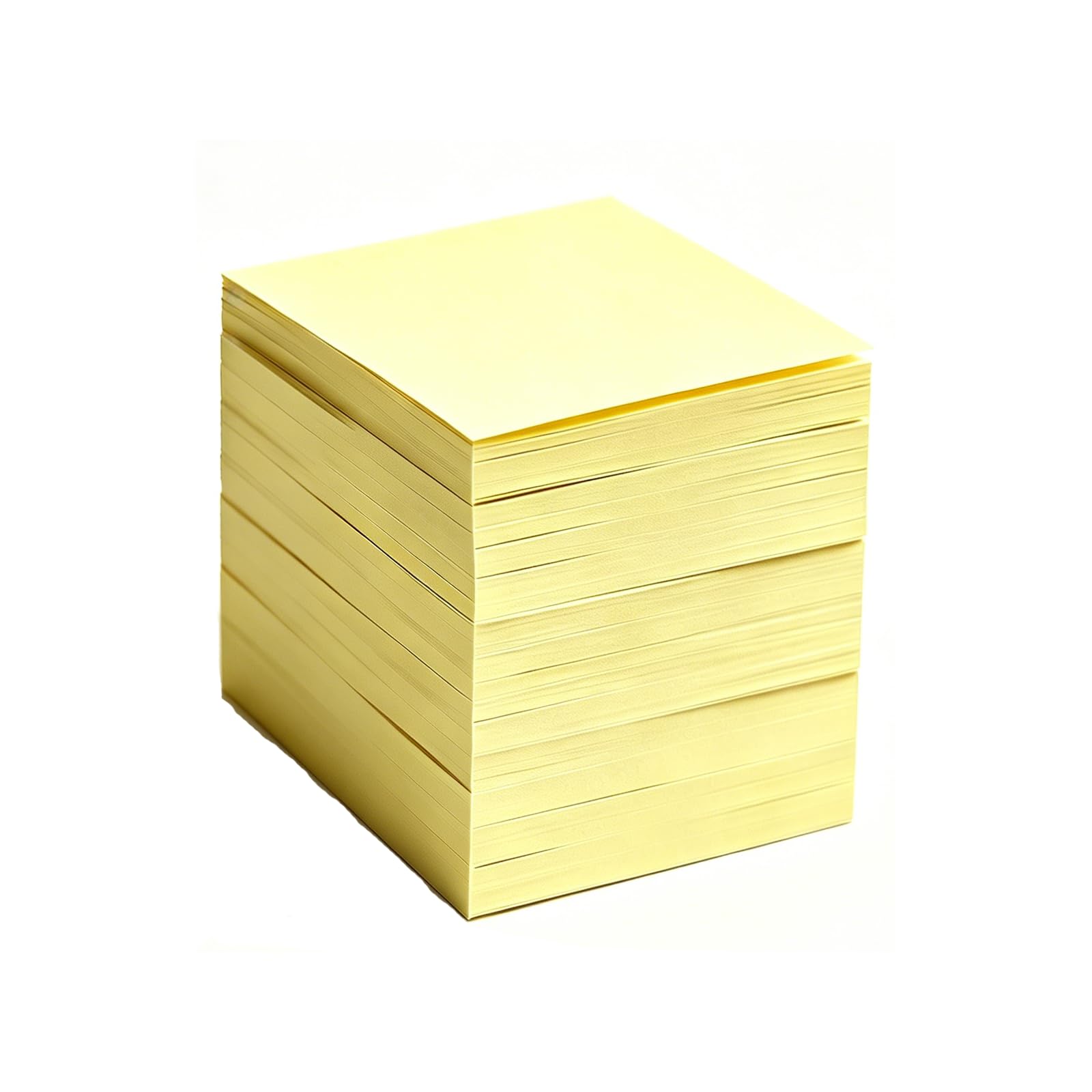 Karteikarten A6 blanko, 500 Stück, Lernkarten für Notizen, Anatomie, TestDaF, Abitur, 10,5 x 10,5 cm, Gelb