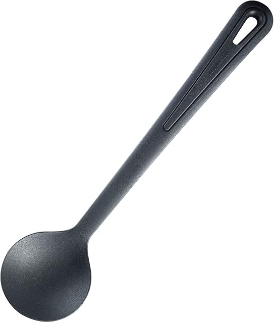 Westmark Łyżka do warzyw/woka, Odporność na temp. do 270°C, PPA, Długość: 31,5 cm, Gentle Plus, Czarna, 28652275