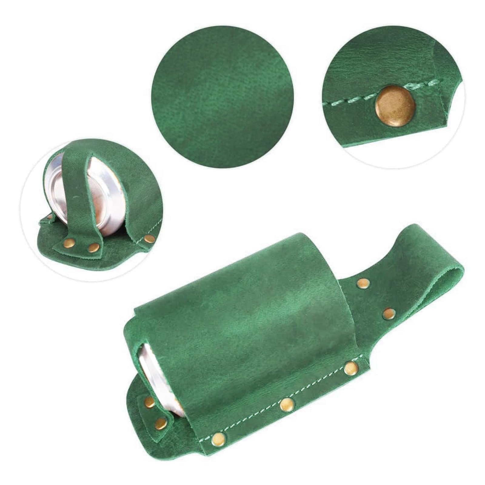 Biergürtel Bierhalter,Leder Flaschenhalter Gürtel Bierflaschenhalter Bierholster,Bier Geschenke für Männer Vatertag Weihnachten Biertrinker/Liebhaber Bierzubehör für die Reise.
