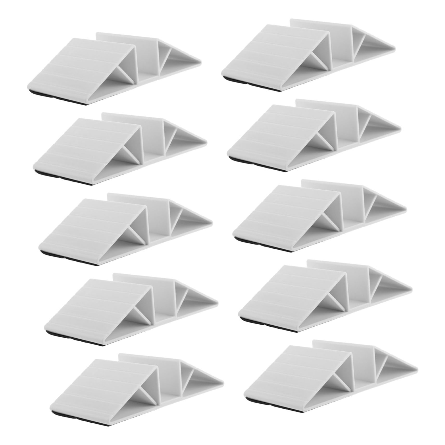Supports de barrière triangulaires pour animaux, évitez les chutes de barrière