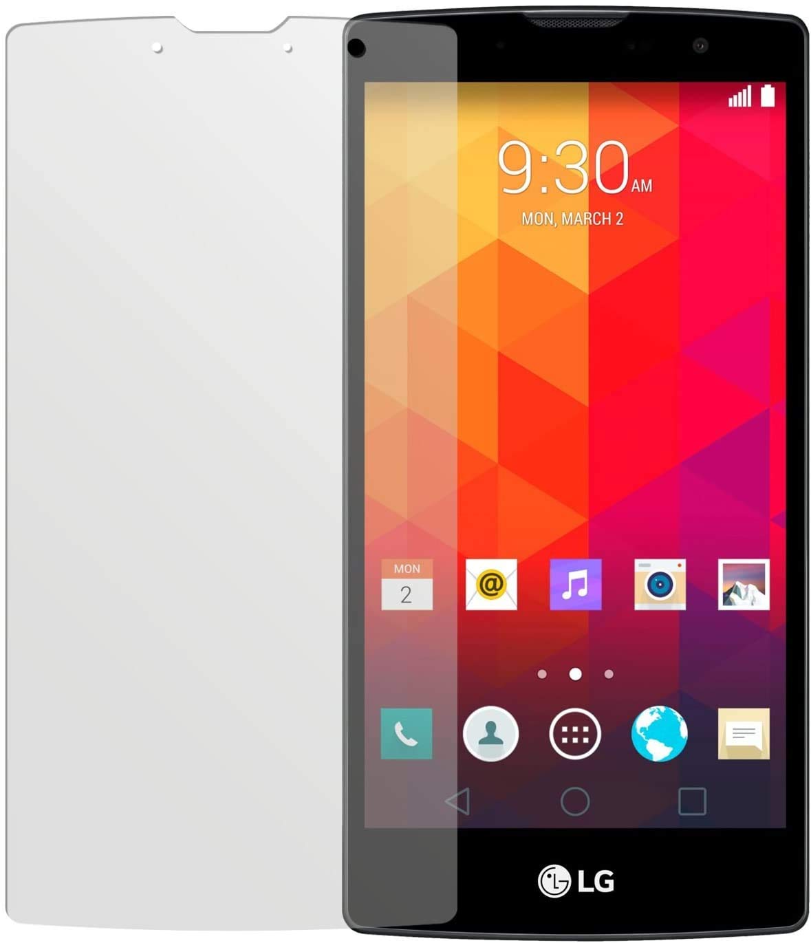 diposI 6x Screen Protector matte compatible with LG Magna Protection Films