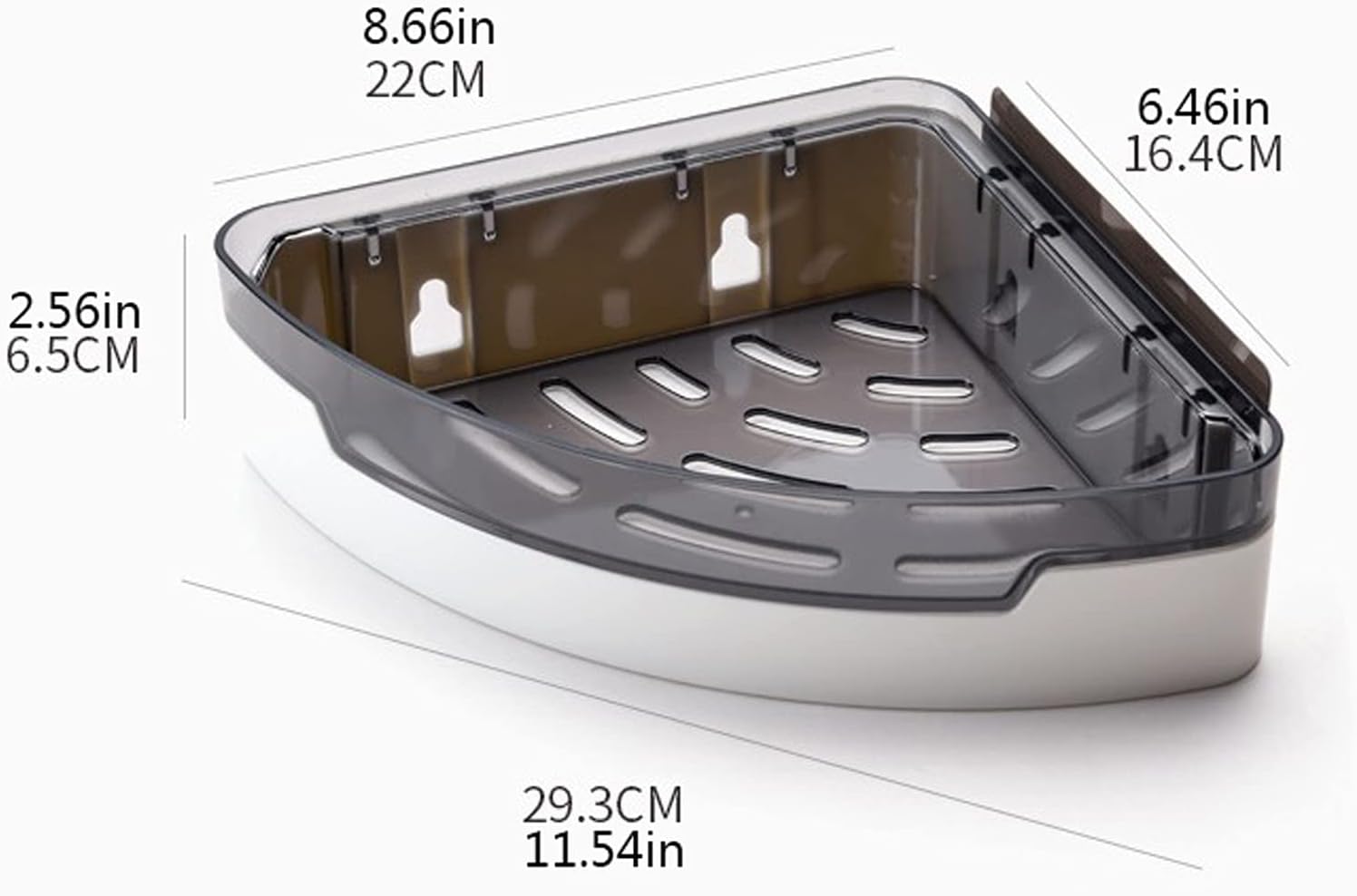 Bathrooms Shelves Kitchen Storage Rack Bathroom Shelf,Wall Mounted Shelves Holder,Floating Shelf Storage Display Wall Shelves,11.5 Inch Bathroom Shelf Organizer (Color : Black) (Black)