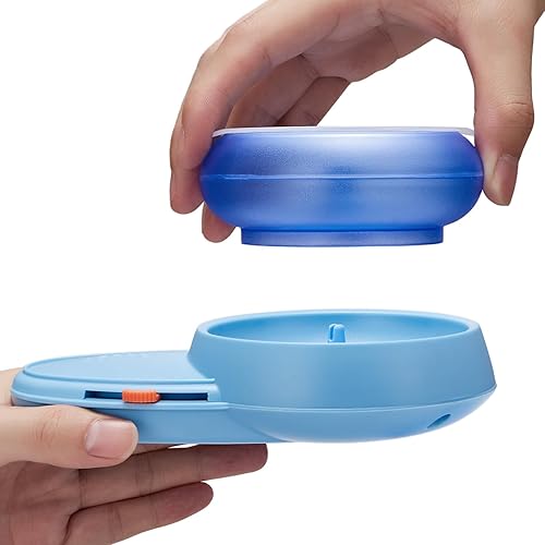 DenniesCare Spinner eléctrico de cuentas para hacer joyas, herramientas automáticas de cuentas con girador de cuentas, 3 cuencos de cuentas con