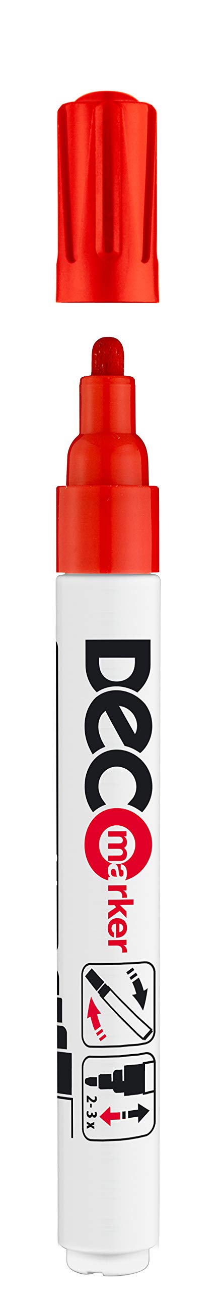 ICODeco Marker Red 10 Pieces in a Paper Box