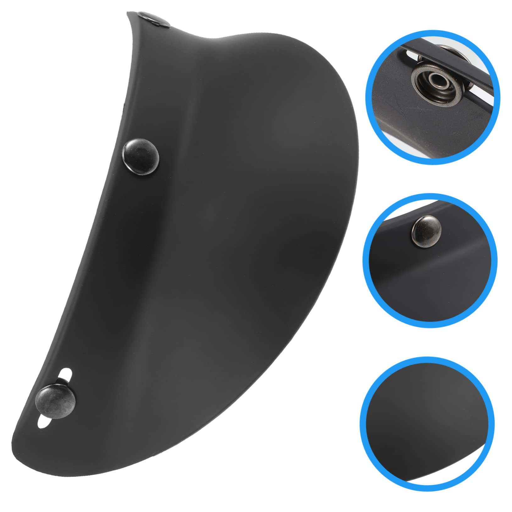 GMAX Visor with Screws for MX-46 Dominant Helmets - Matte Black/Hi-Vis - XS-Sm