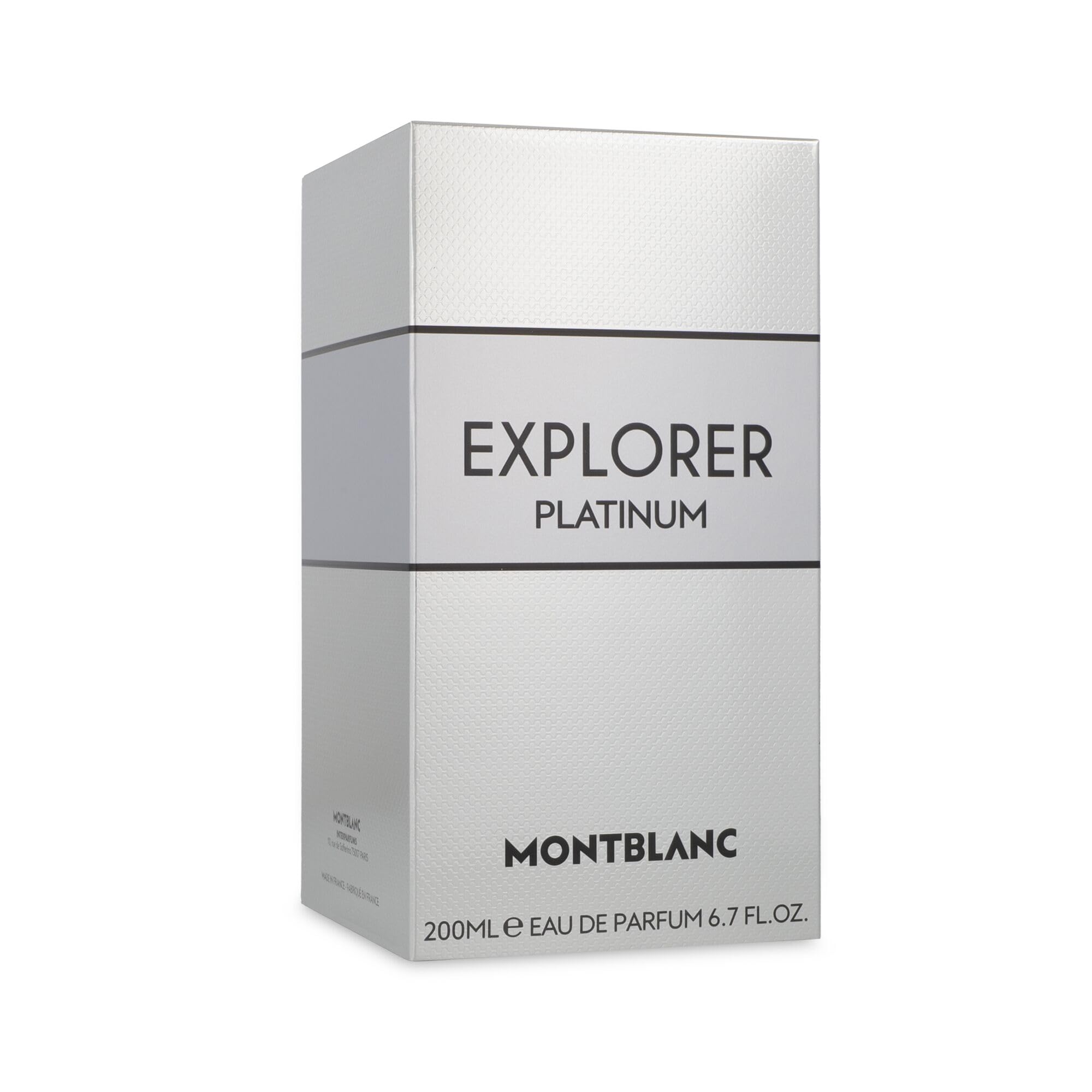 MONTBLANC Mont Blanc Explorer Platinum homme Ep 200 Vp, parfum pour usage quotidien